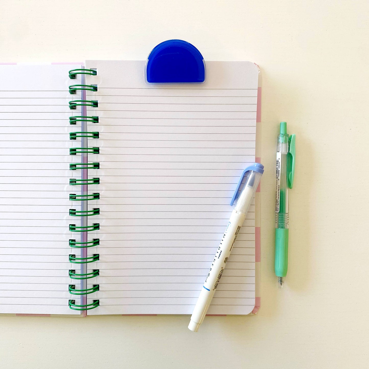 The Paper + Craft Pantry - Pink Checkered Multi-Paper Notebook