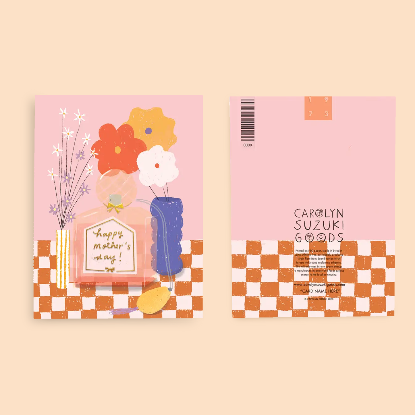 Carolyn Suzuki - LE PARFUM - Mother's Day Card