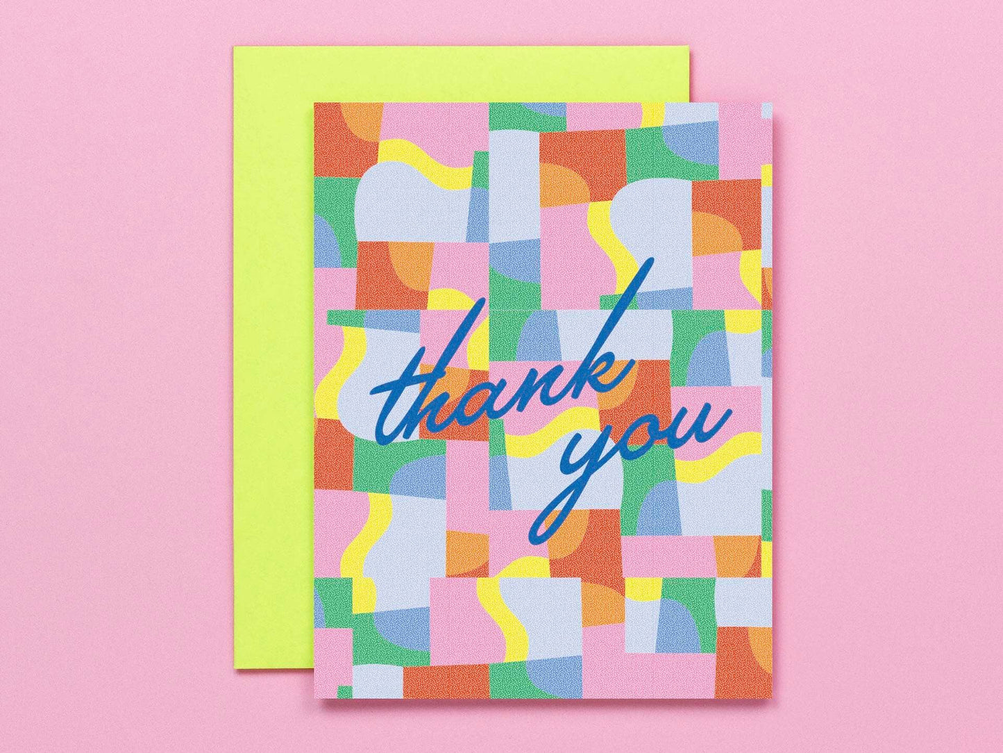 My Darlin' - Abstract Static Thank You Card or Thank You Card