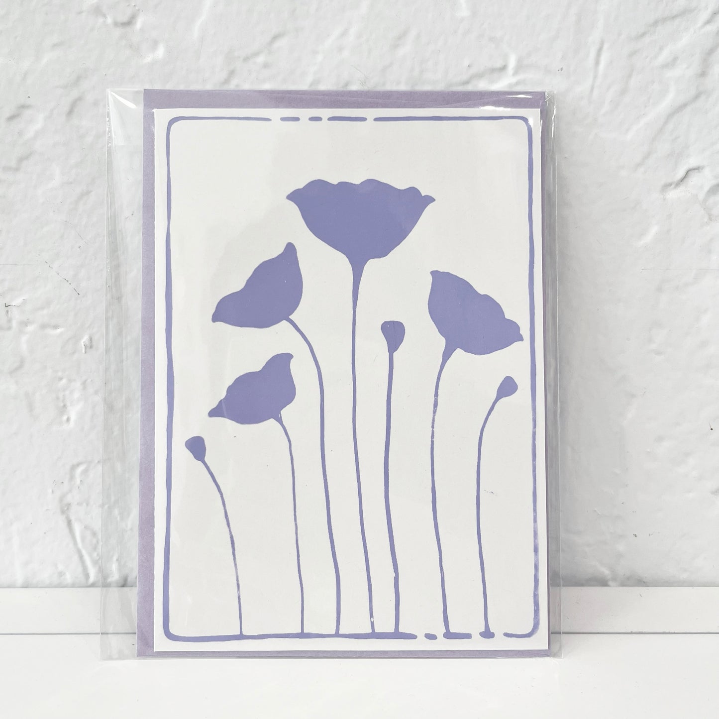 Anne Breedlove - Coquelicot Card - A6