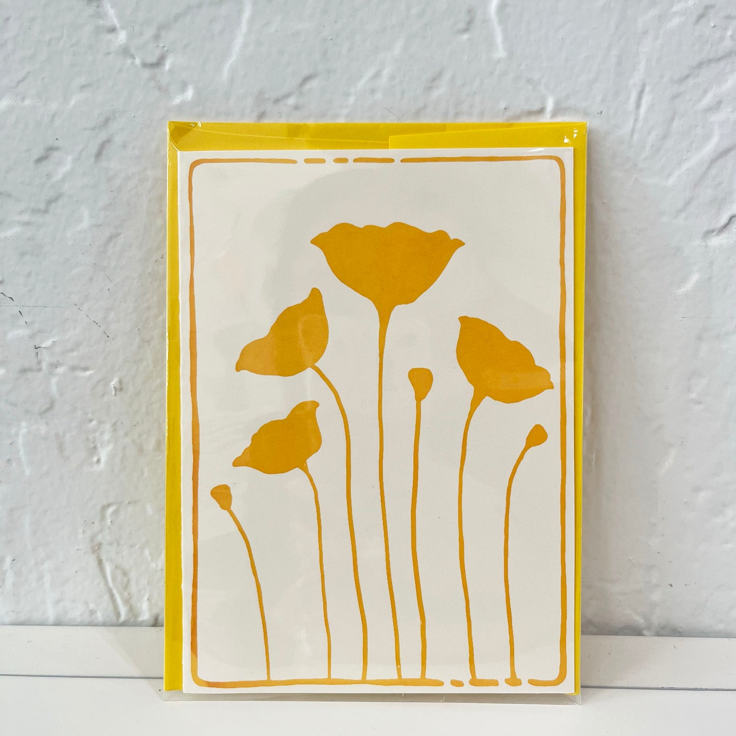 Anne Breedlove - Coquelicot Card - A6