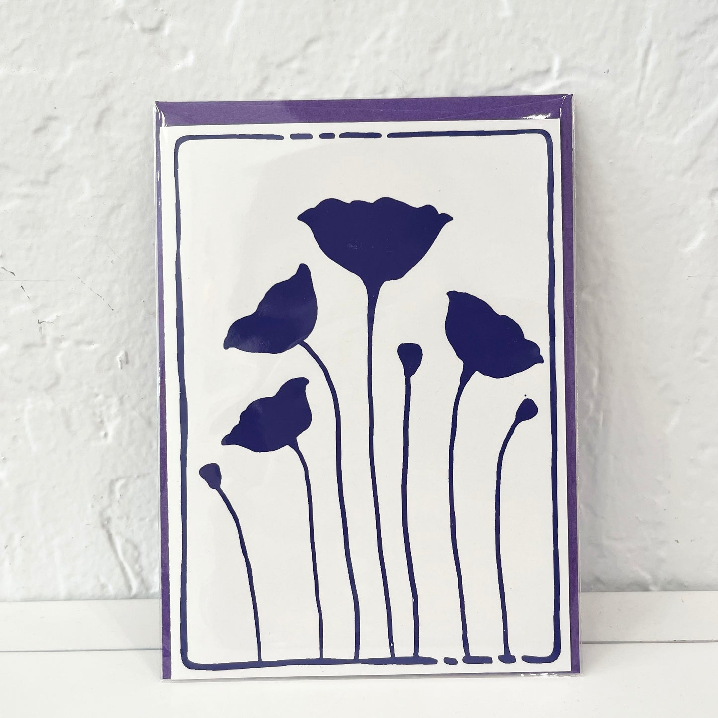 Anne Breedlove - Coquelicot Card - A6