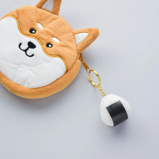 The Ponnery - Onigiri Pom Pom Bag Charm
