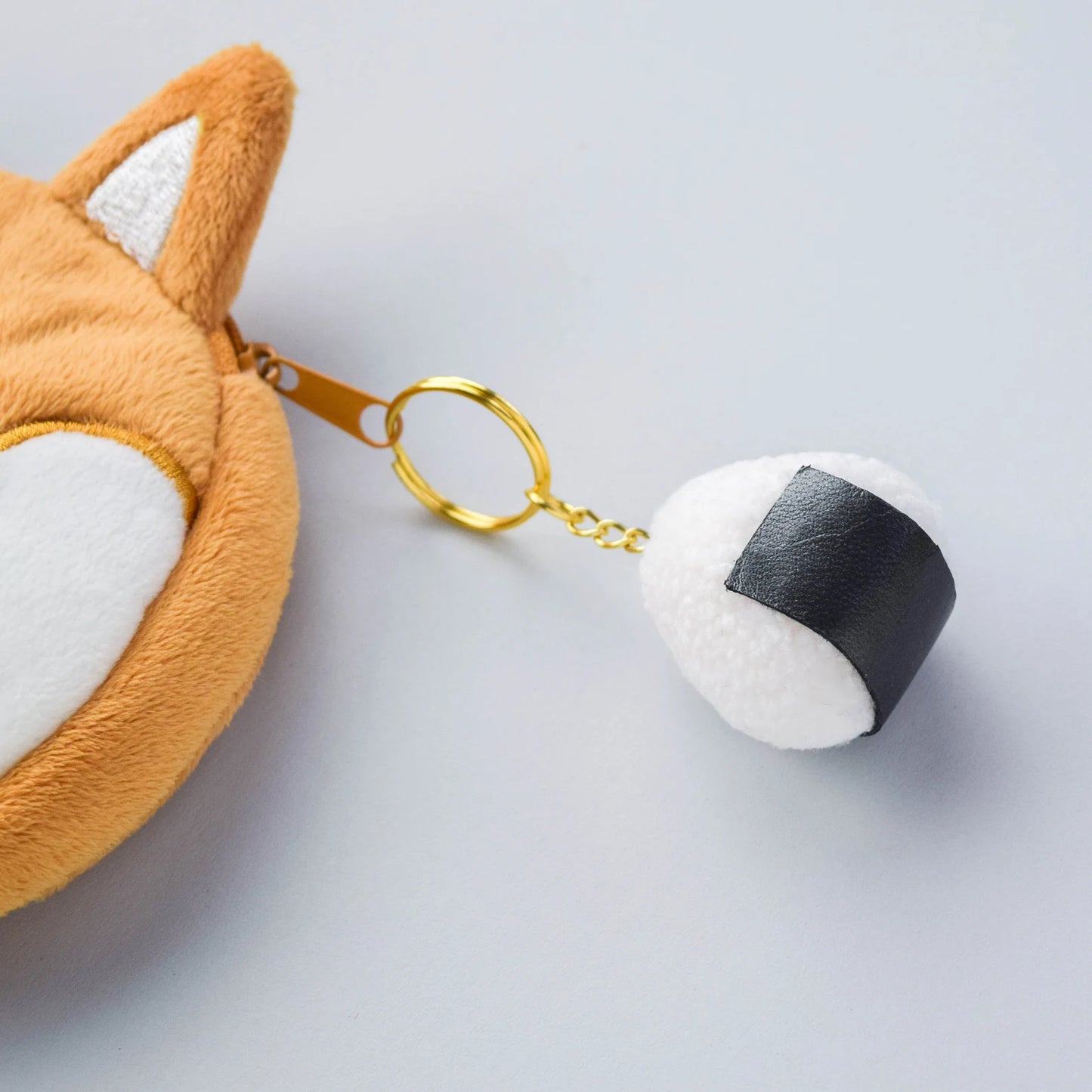 The Ponnery - Onigiri Pom Pom Bag Charm
