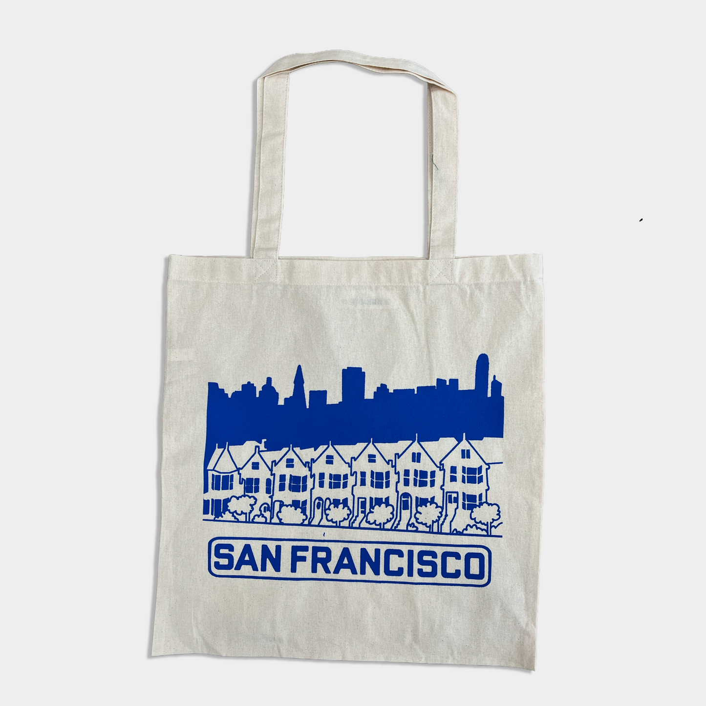 Anne Breedlove Painted Ladies Tote Blue