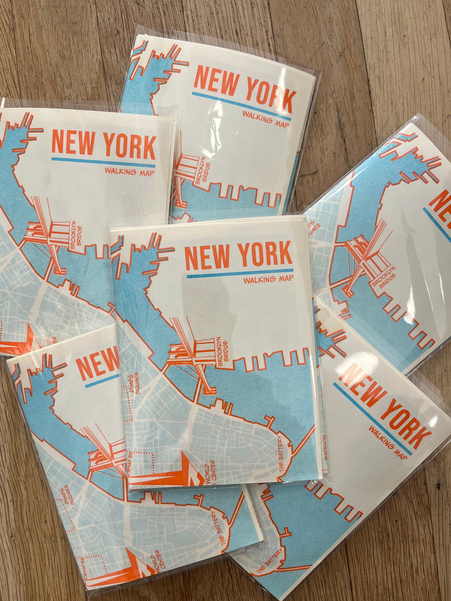 The Urbanist SF - 2026 NY Walking Map