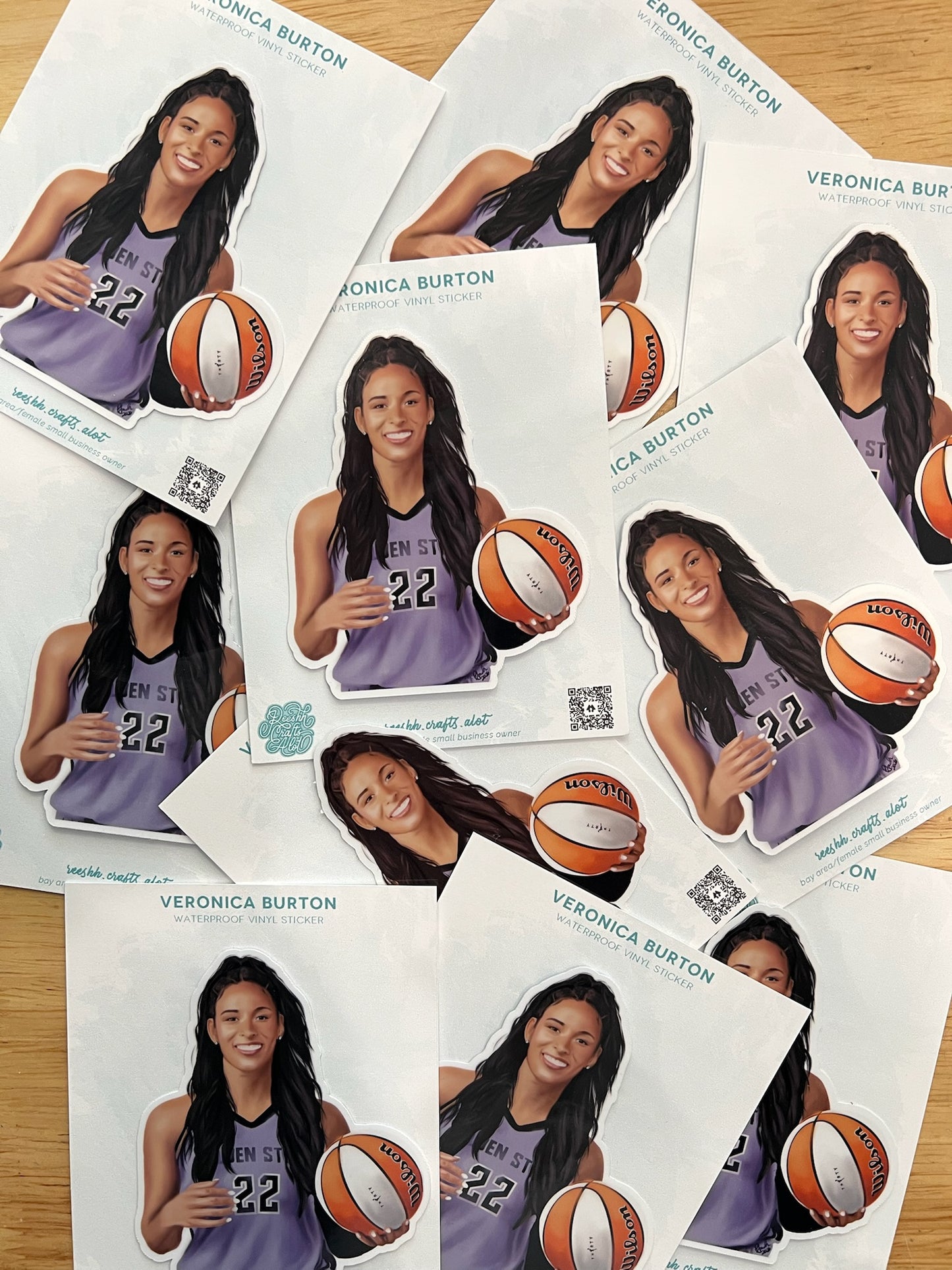 Veronica Burton - Valkyries #22 Sticker