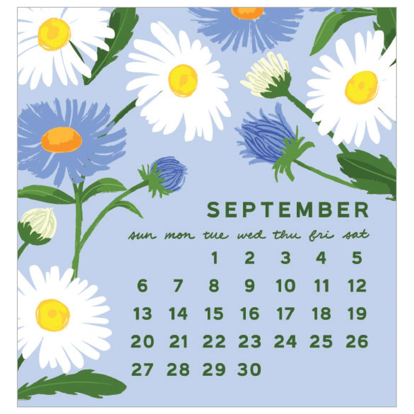 Smudge Ink - 2026 Blossom Mini Calendar
