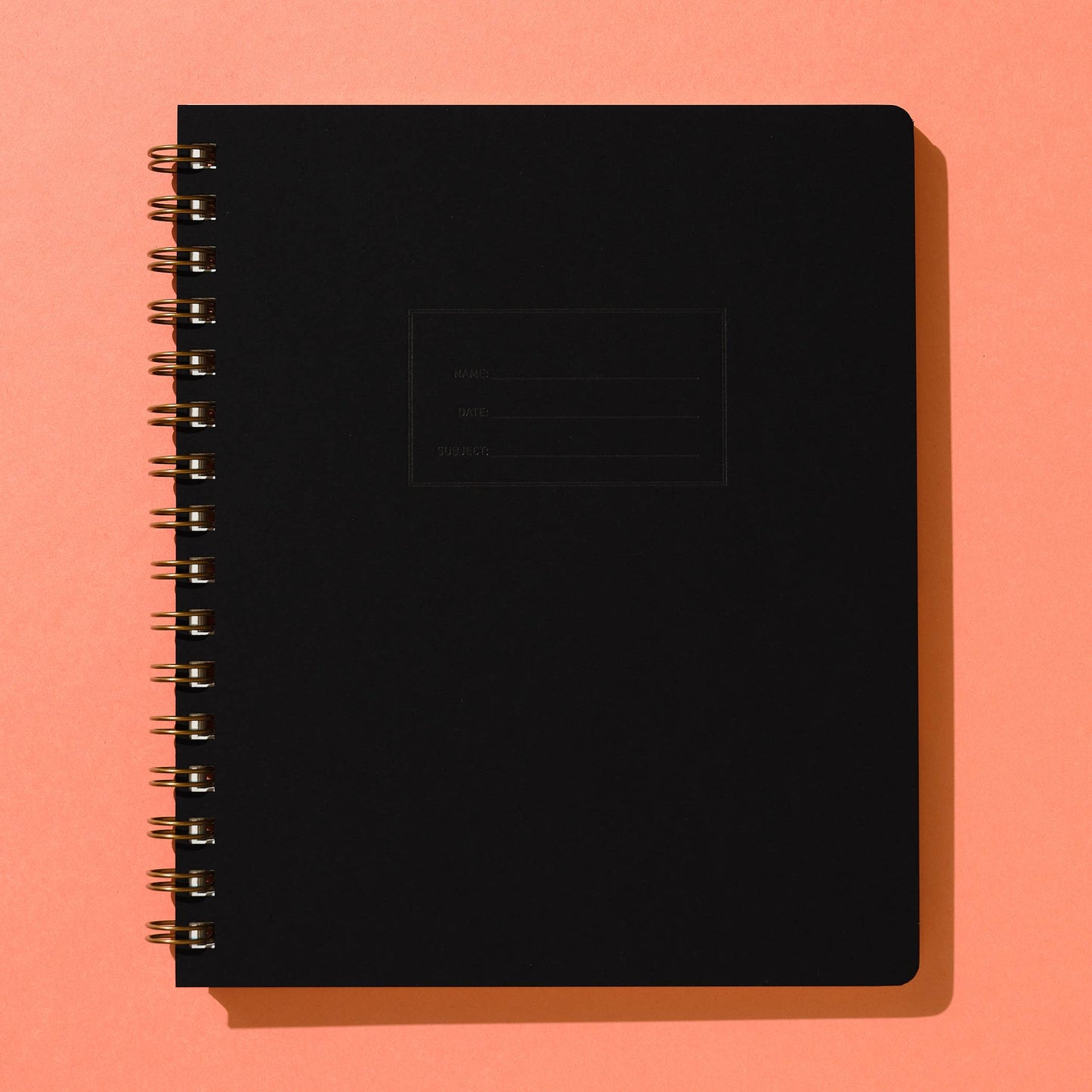 Shorthand Press - Standard Notebook - Black: Right / Lined