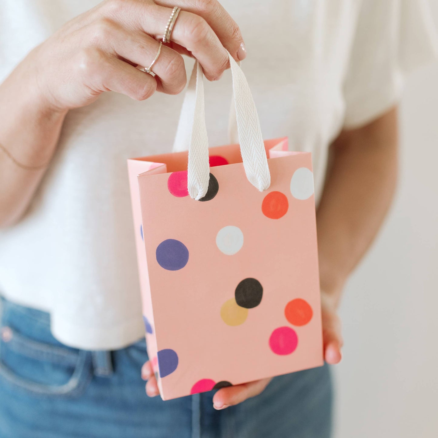 Ramona & Ruth - Dots Gift Bag: Medium