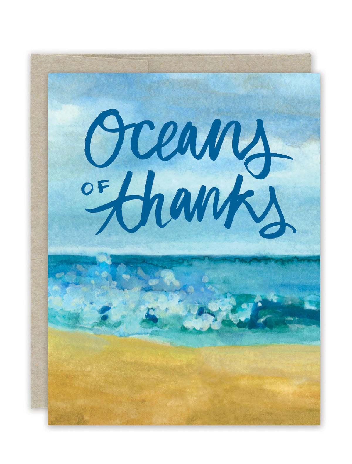 Biely & Shoaf - Oceans Of Thanks Boxed Notecard - Set of 10