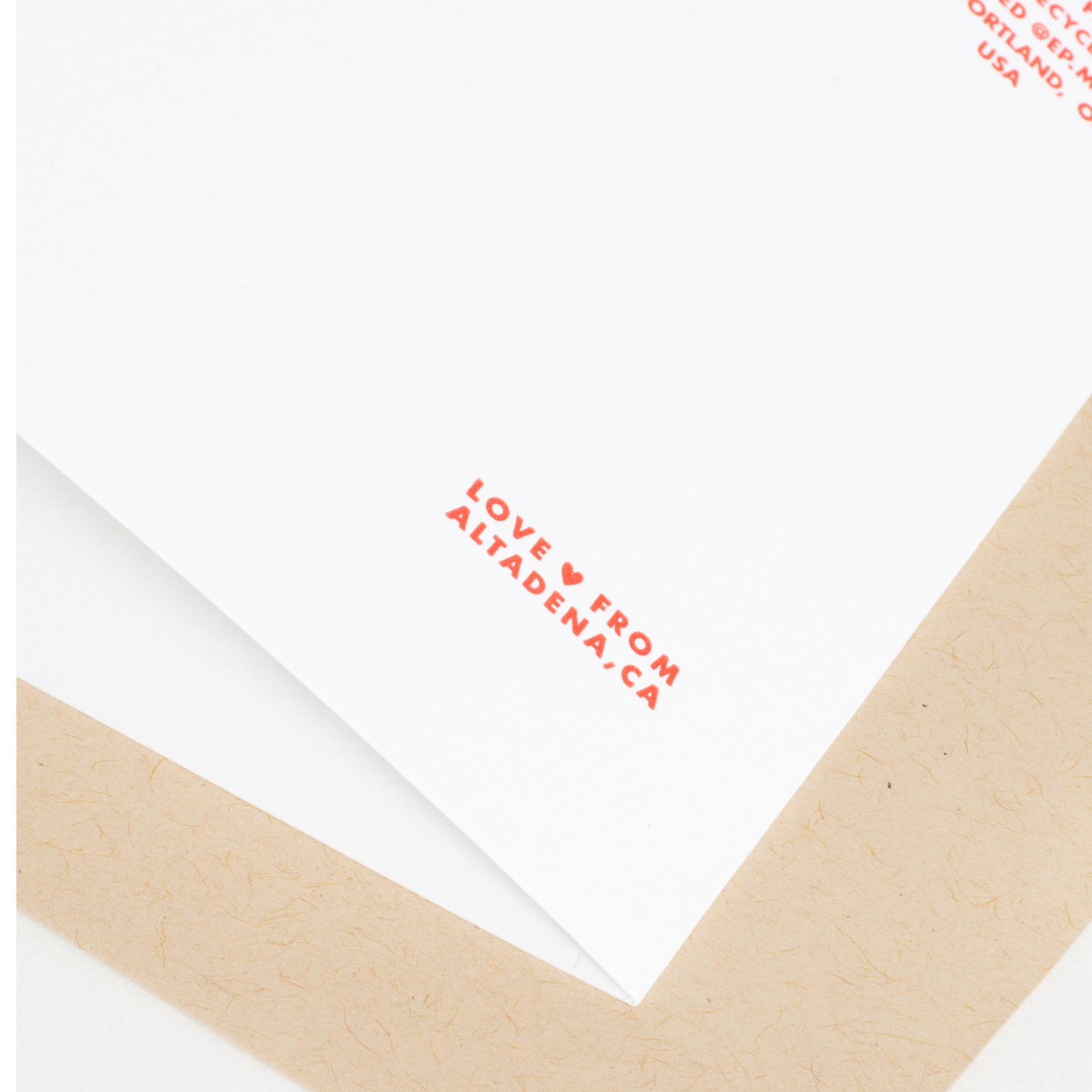 Fugu Fugu - Birthday Mushrooms Letterpress Greeting Card