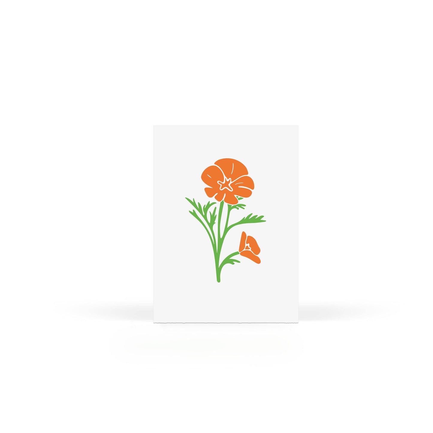 Sweet Bippy Press - Mini Poppies Gift Card