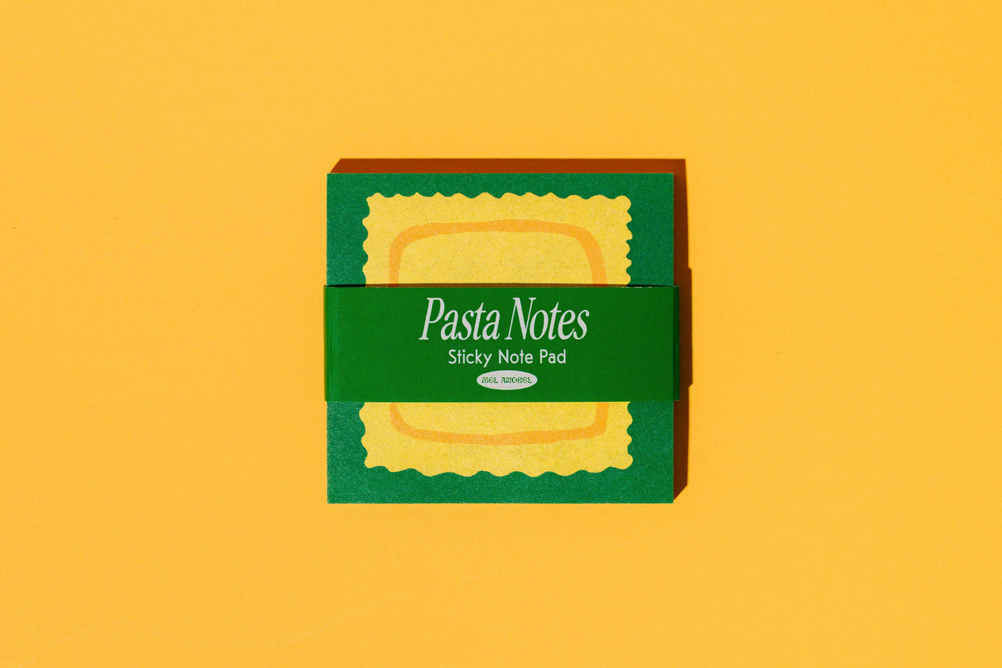 Mel Andrel - Pasta Sticky Notes