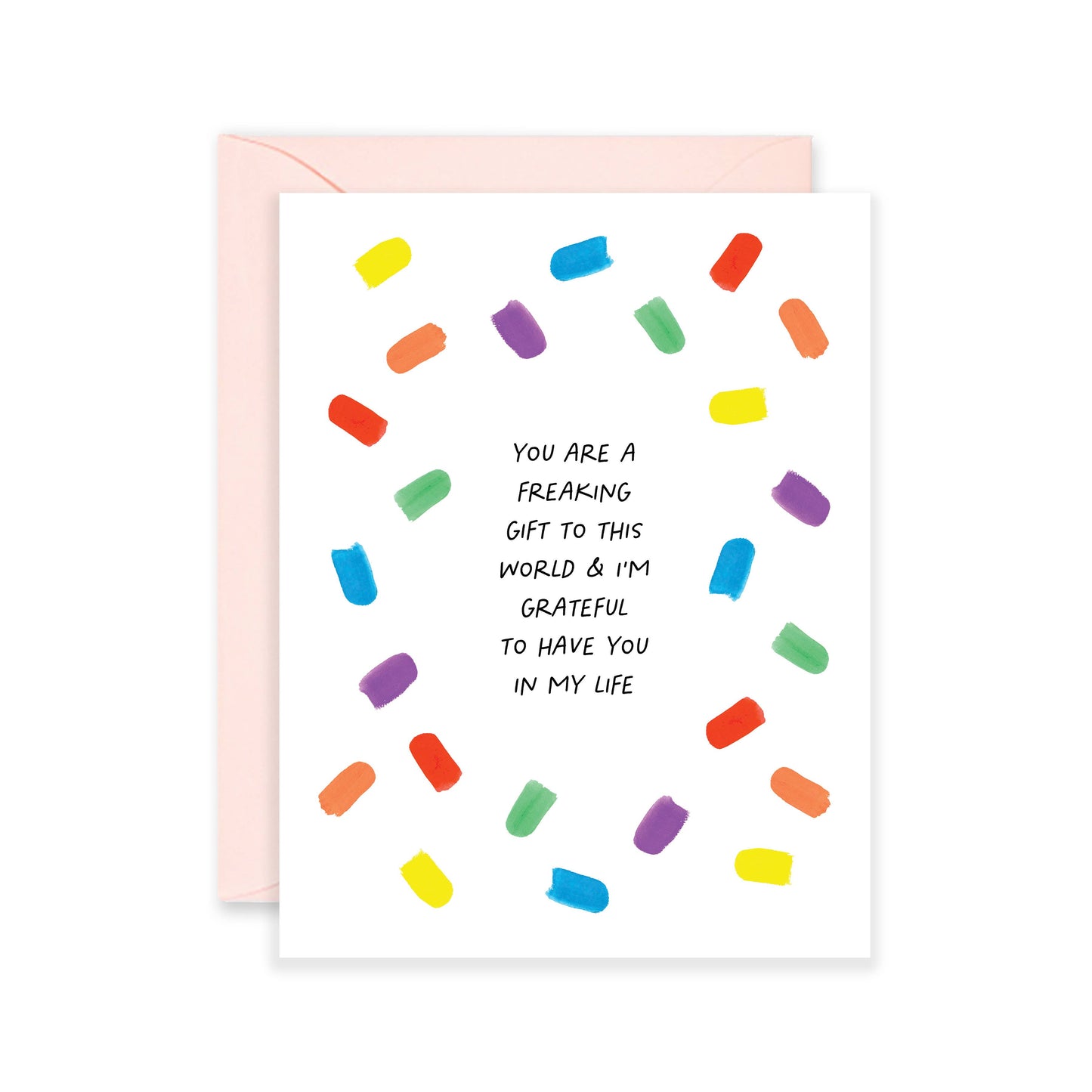 Isabella MG - Confetti Pride Greeting Card