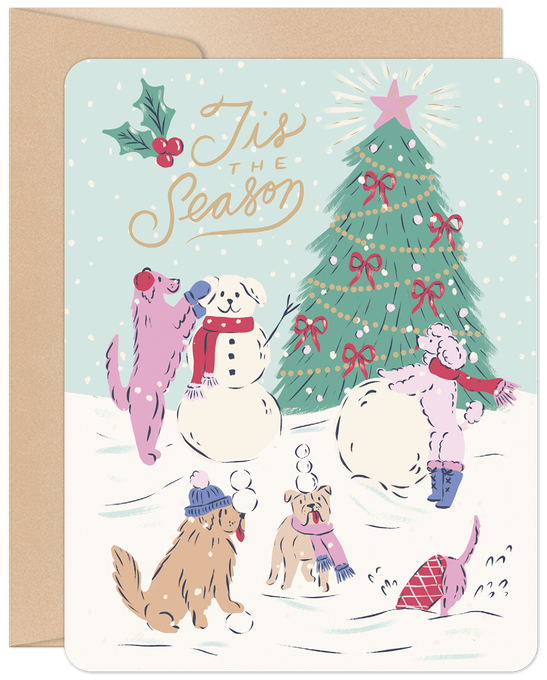 Willow & Ivy Press - 'Tis the Season Blank Holiday Box Set of 8