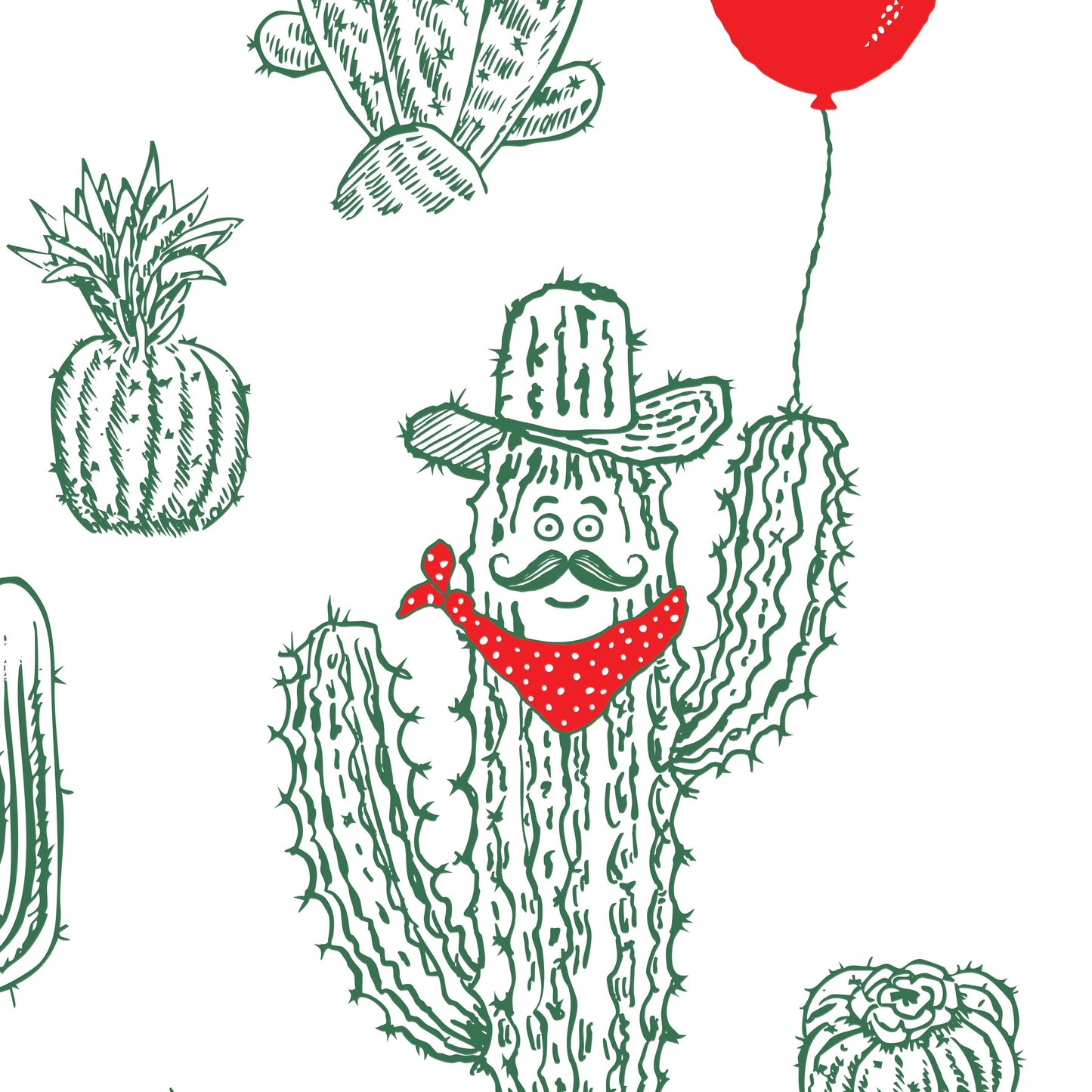 Sweet Bippy Press - Prickly Birthday Card
