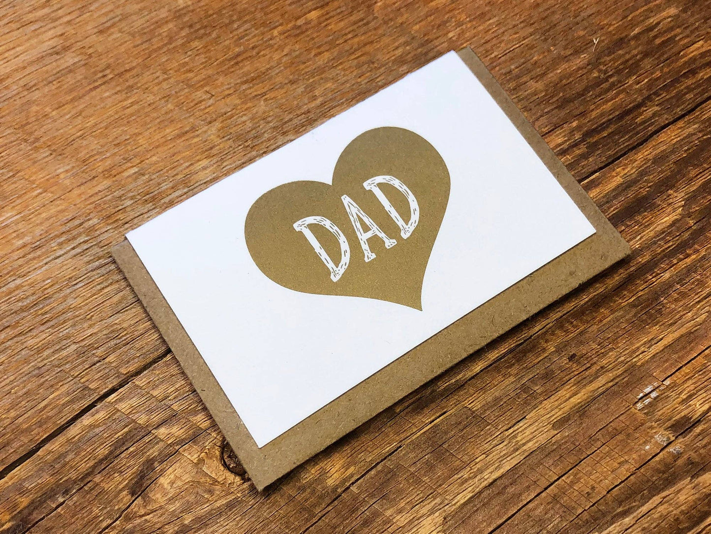 Noteworthy Paper & Press - Dad Heart Enclosure Card