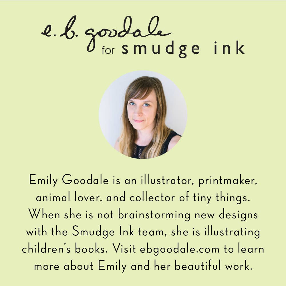 Smudge Ink - Goldfinches Gift Wrap (e.b. goodale): 3 Sheets per Roll