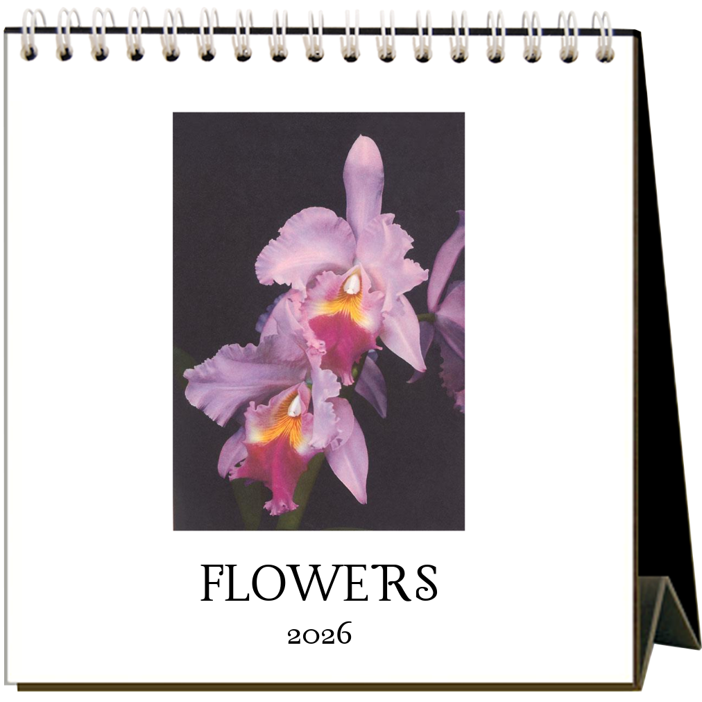Found Image Press - Flowers 2026 Desk Calendar