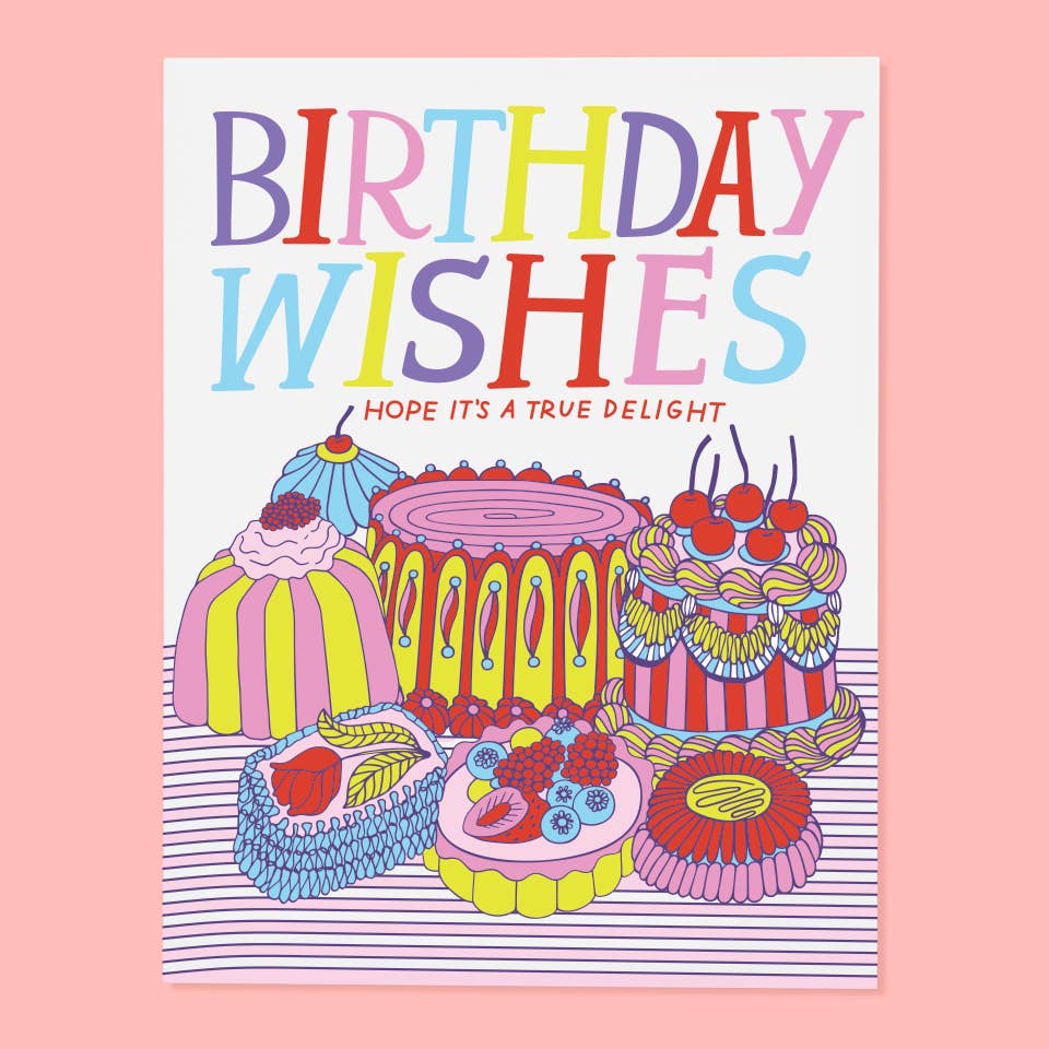 The Good Twin - Cake Wishes Card