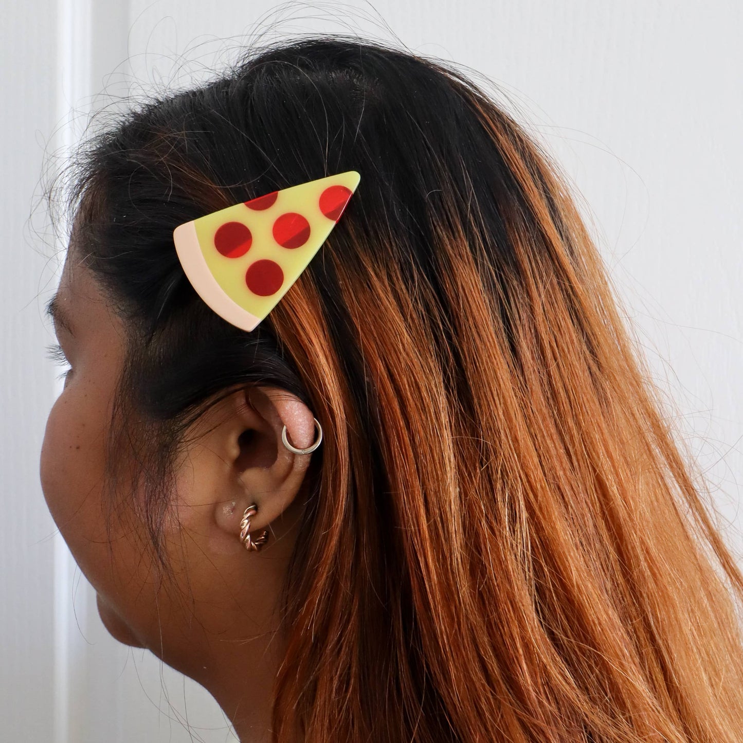 Jenny Lemons - Pizza Alligator Hair Clip Set