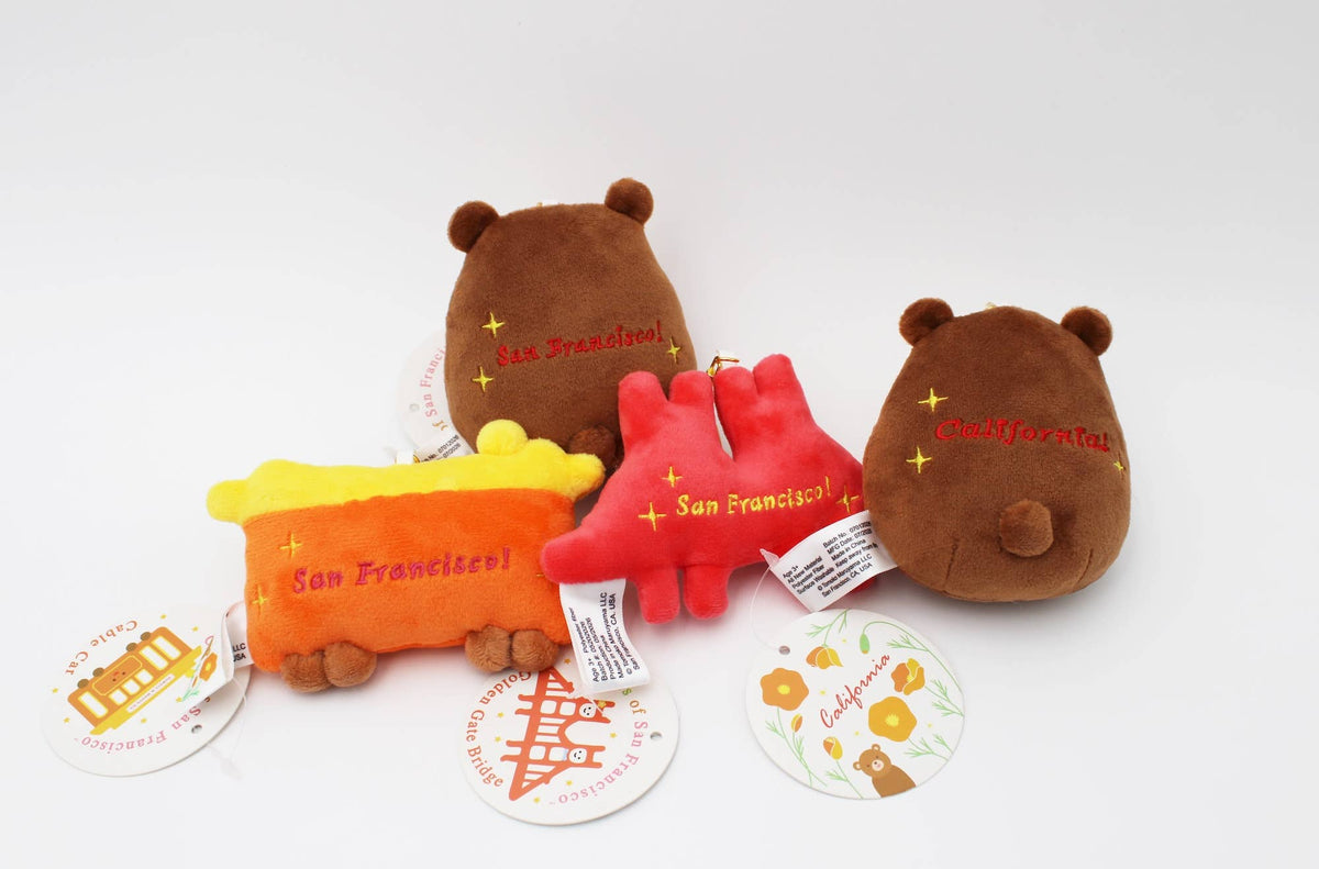 Tomoko Maruyama - Plush Mascot Keychains - Golden Gate Twins
