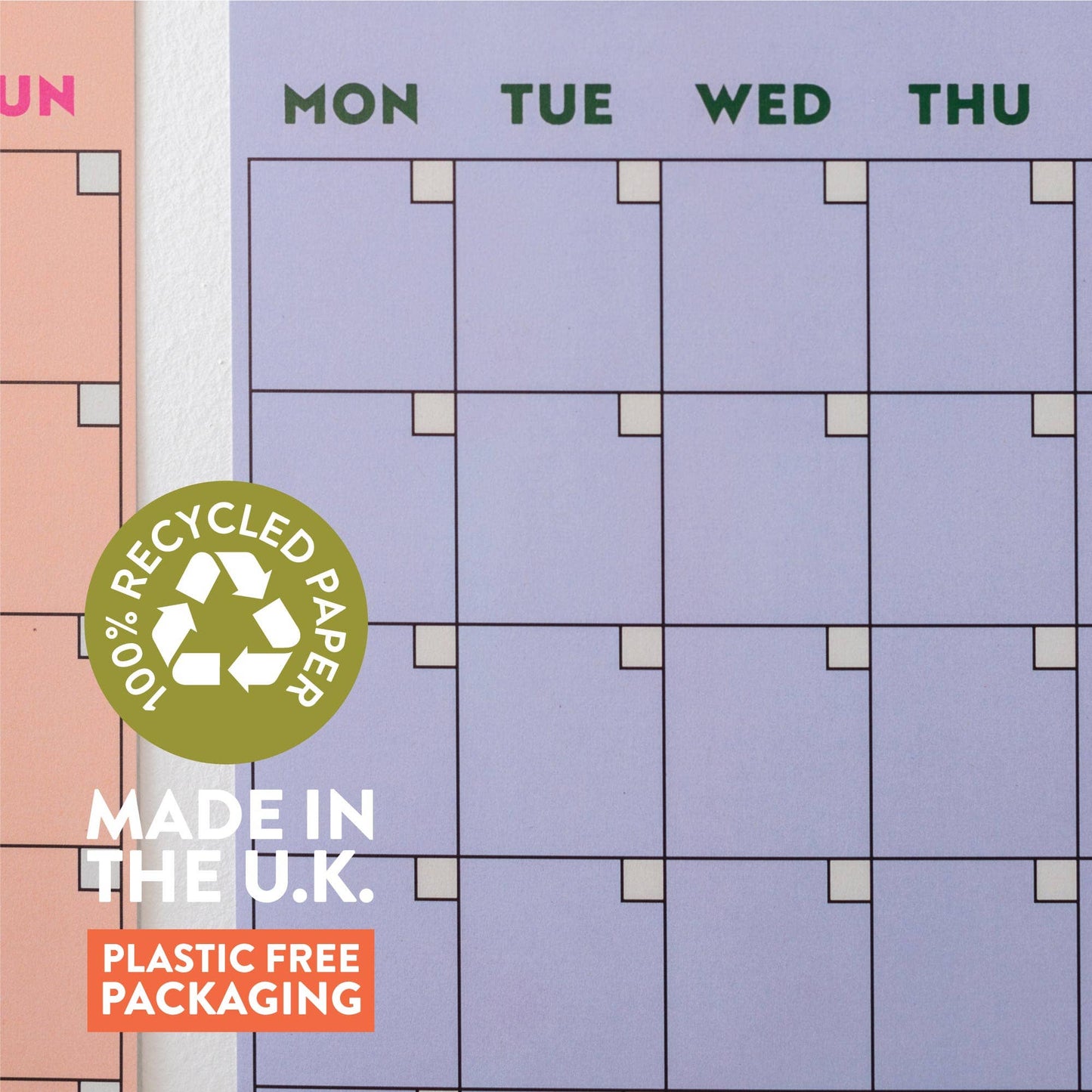 Good Tuesday (Once Upon a Tuesday) - Monthly Undated A3 Wall Planner | 12 Pages | Colourburst