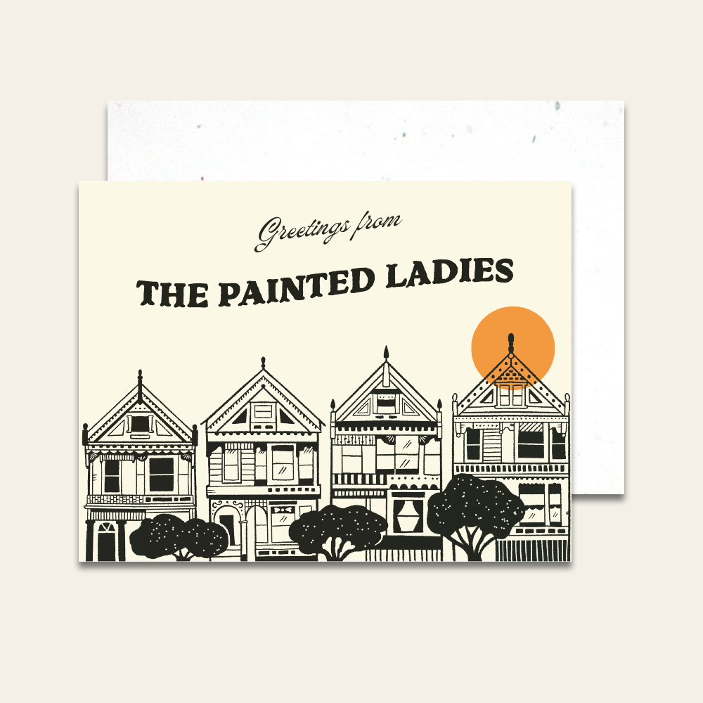 Hollis Callas - Painted Ladies | Greeting Card