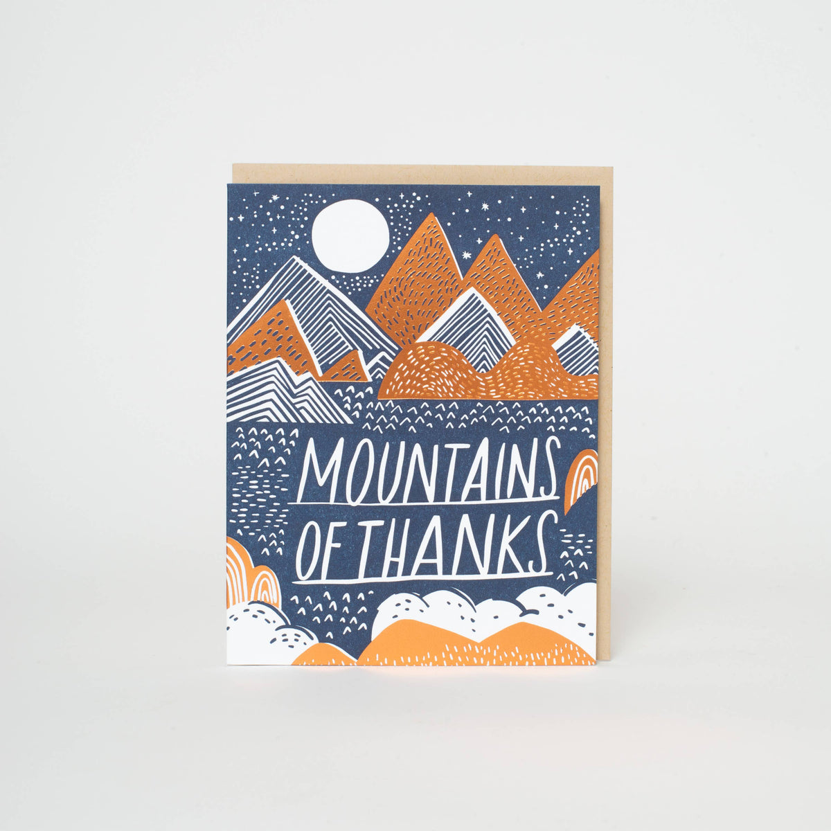 Hello!Lucky - Mountains Of Thanks Letterpress