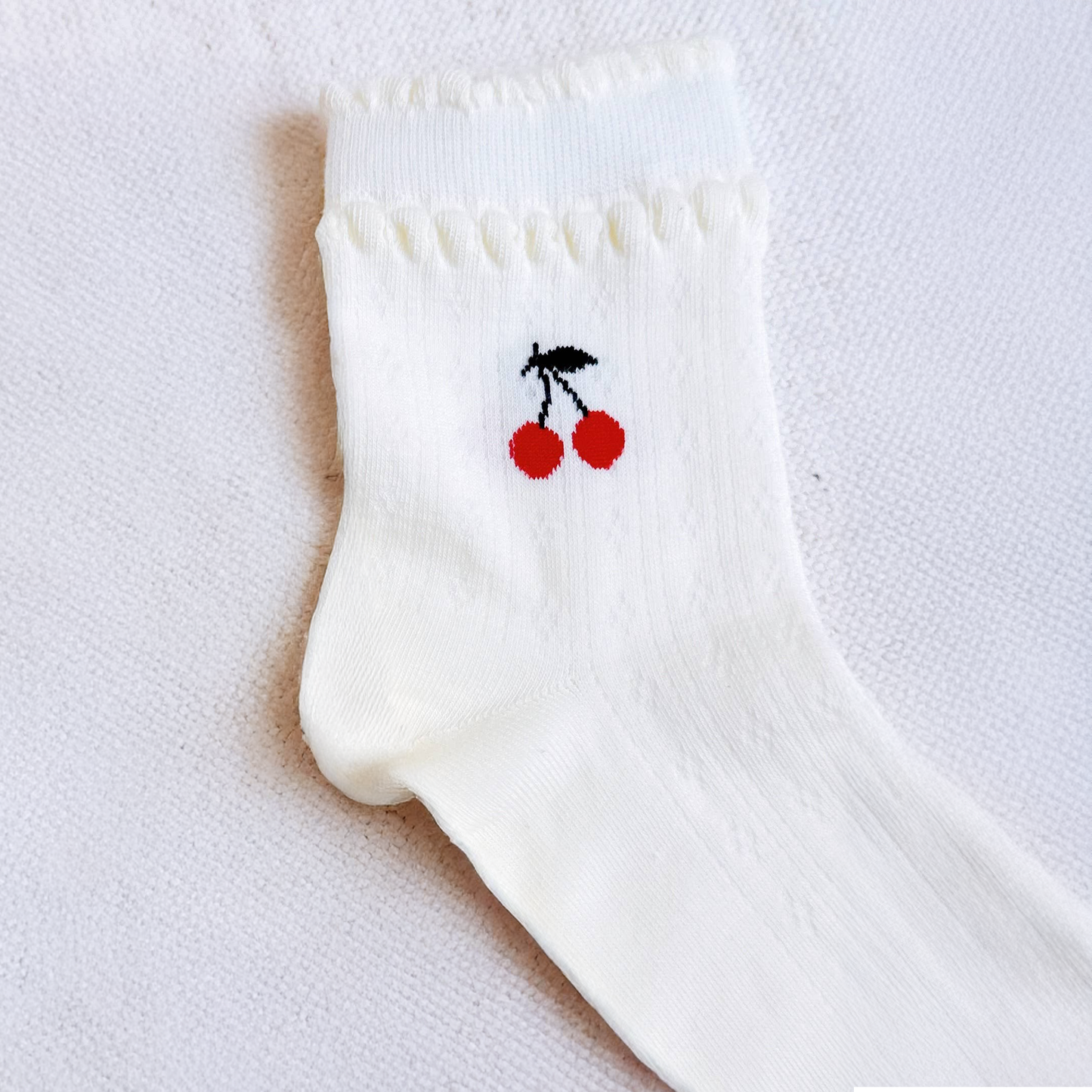 Ellison+Young Cherry Ankle Socks