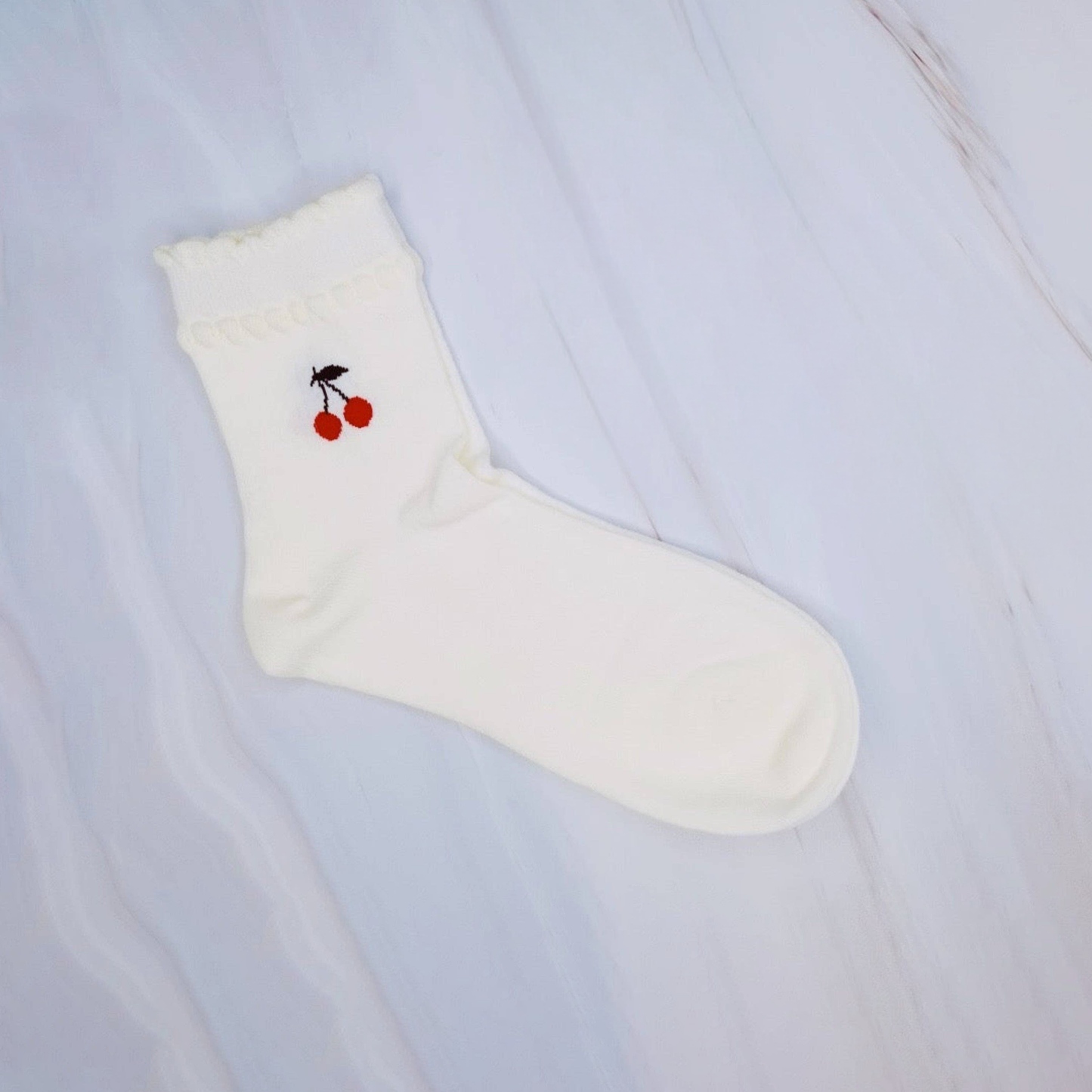 Ellison+Young Cherry Ankle Socks
