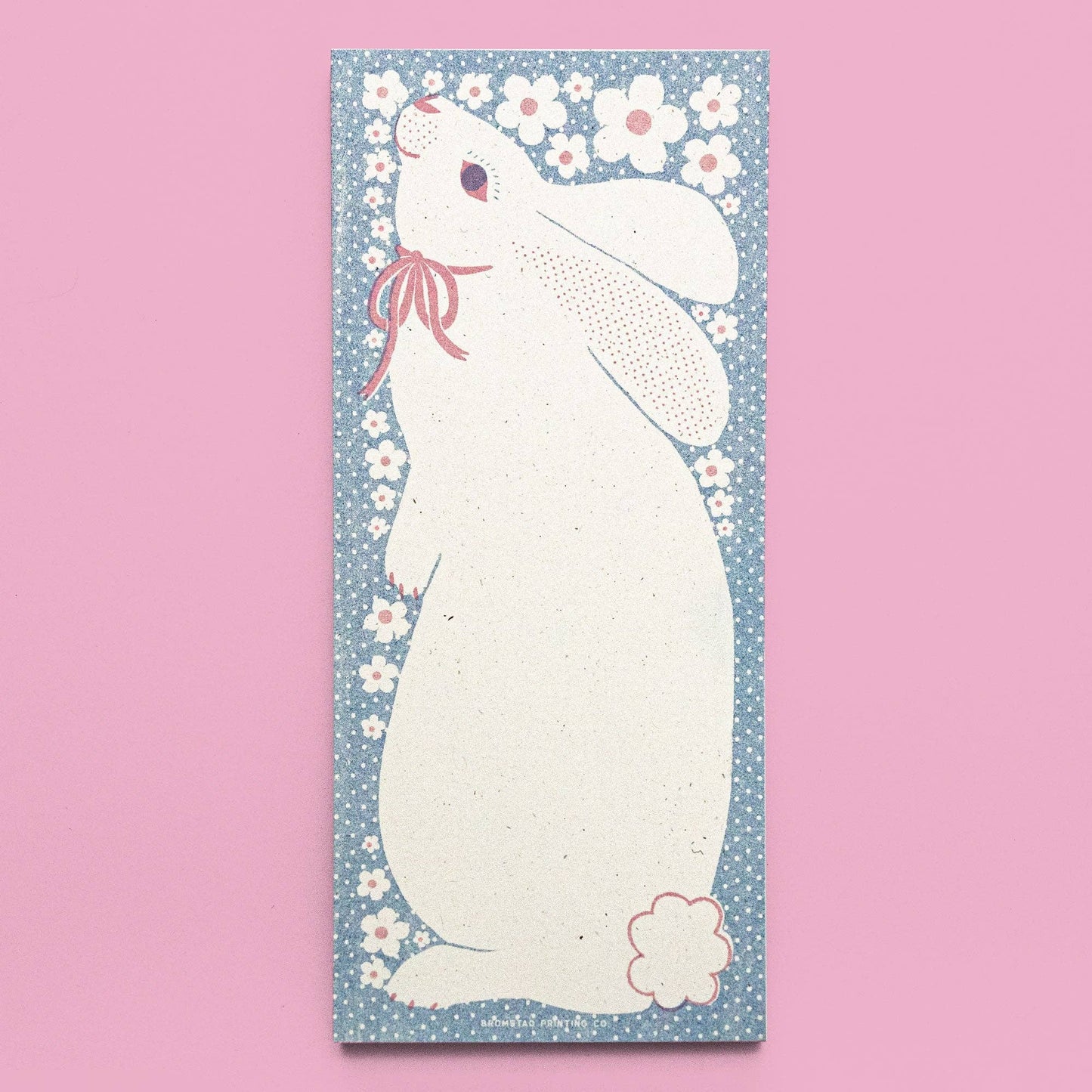 Bromstad Printing Co. - Bunny - Risograph Notepad