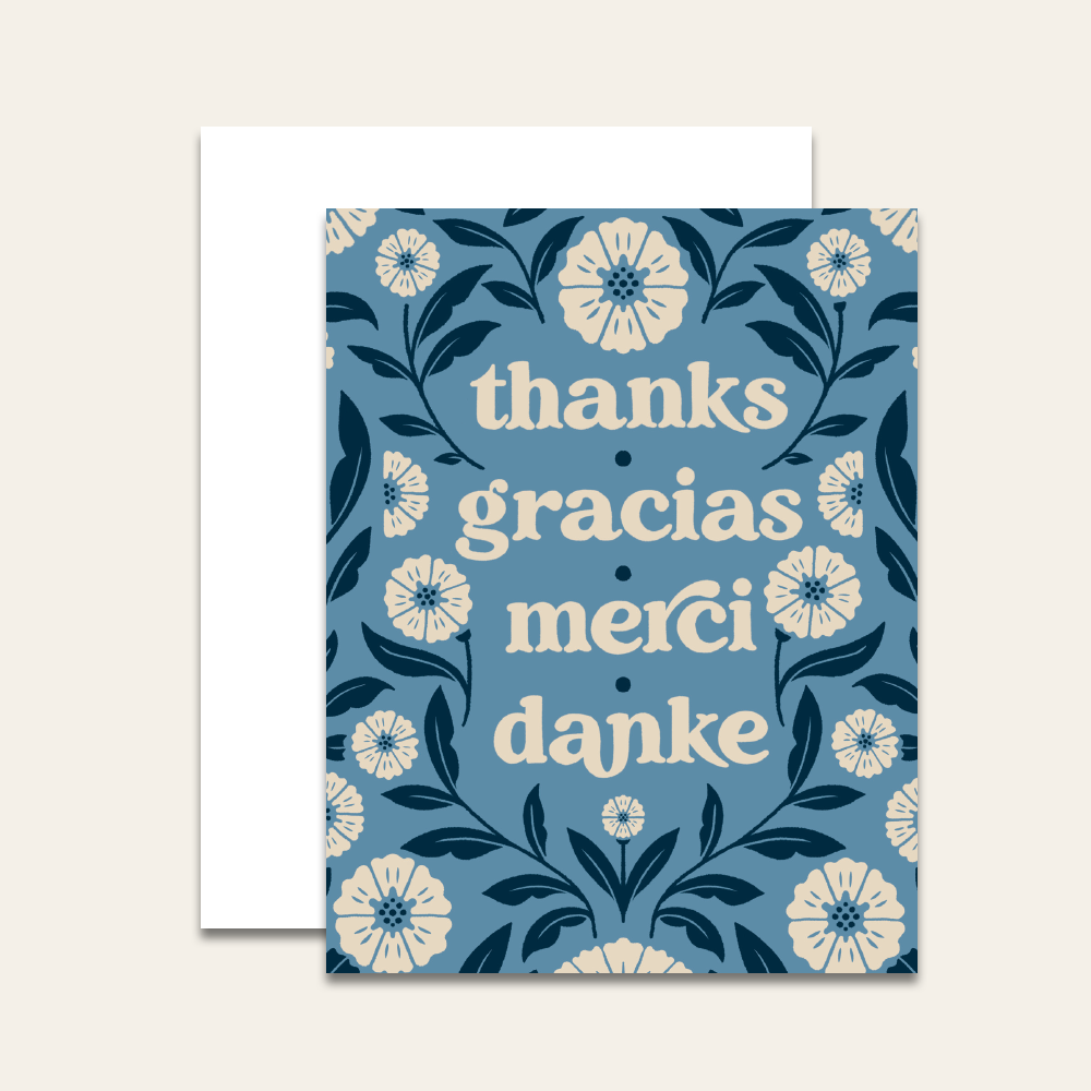 Hollis Callas - Many Thanks | Greeting Card
