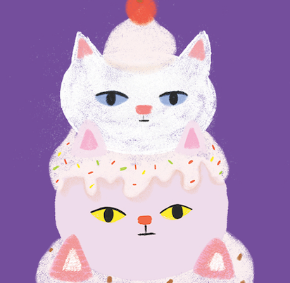 Carolyn Suzuki - GELATO - Birthday Card