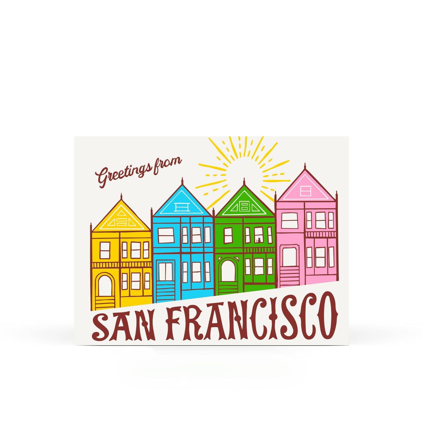 Sweet Bippy Press - Painted Ladies Greeting Card