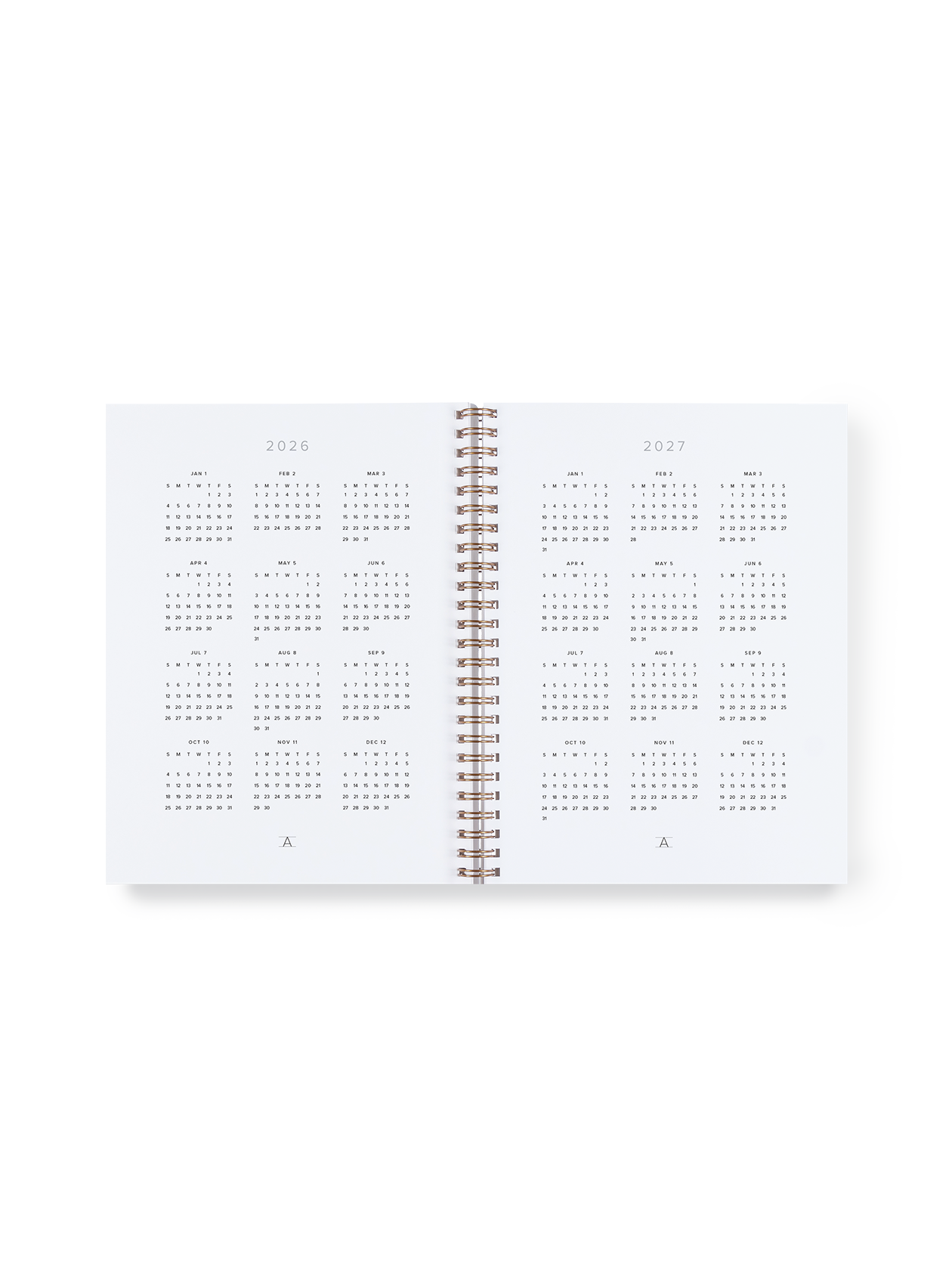Appointed - 2026 Compact Task Planner: Lavender Gray