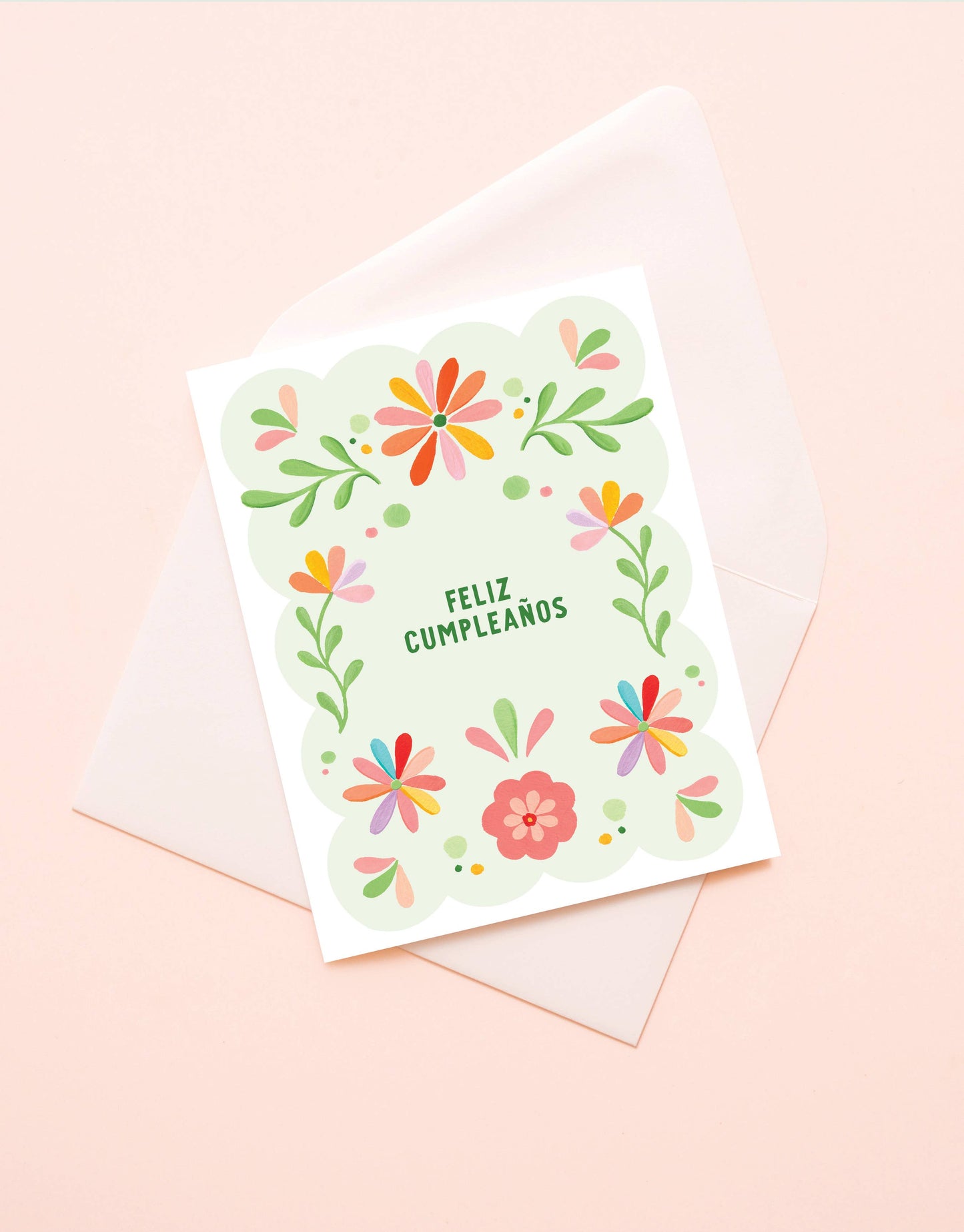 Isabella MG - Feliz Cumpleaños Otomi Spanish Greeting Card