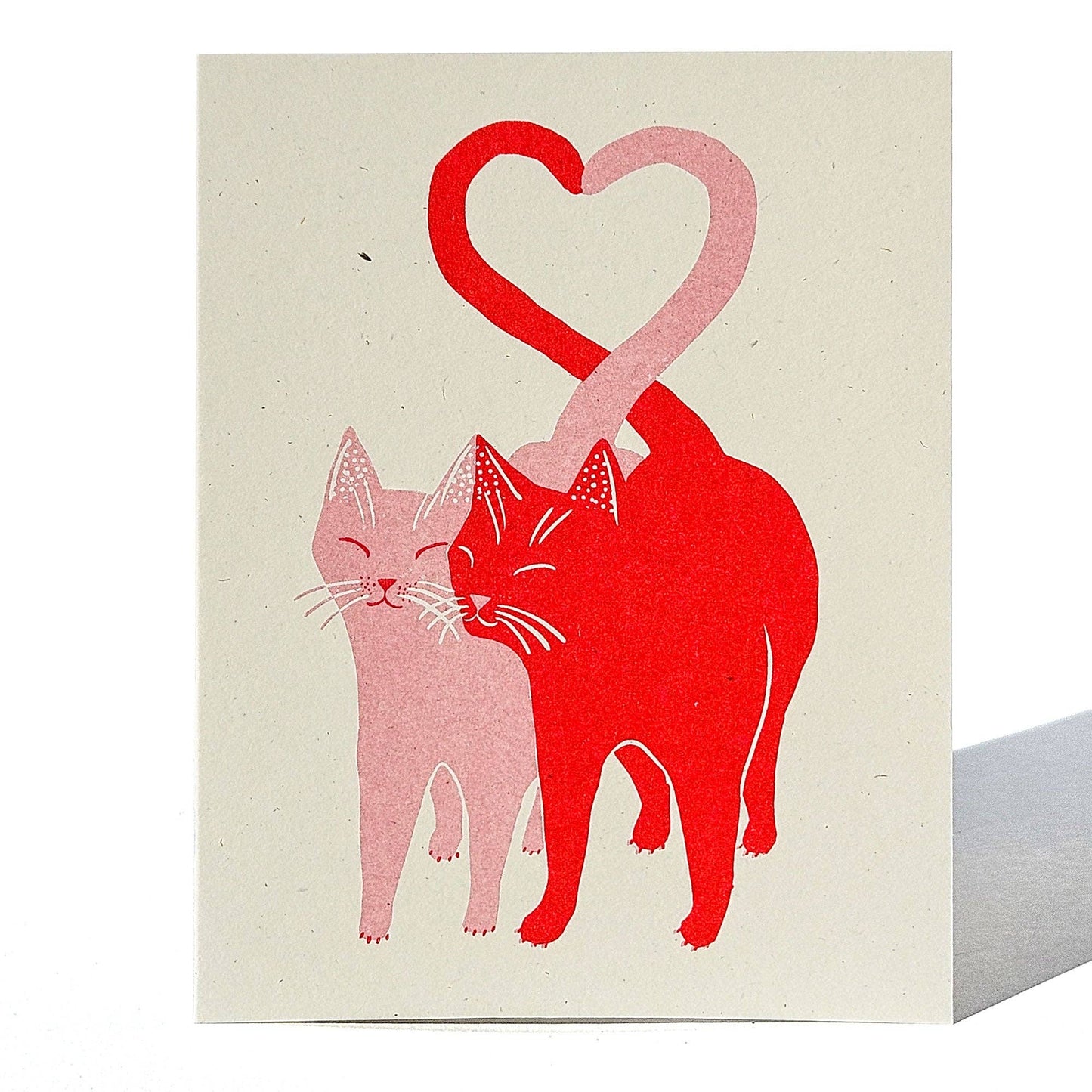 Bromstad Printing Co. - Love Cats Special Edition - Risograph Card