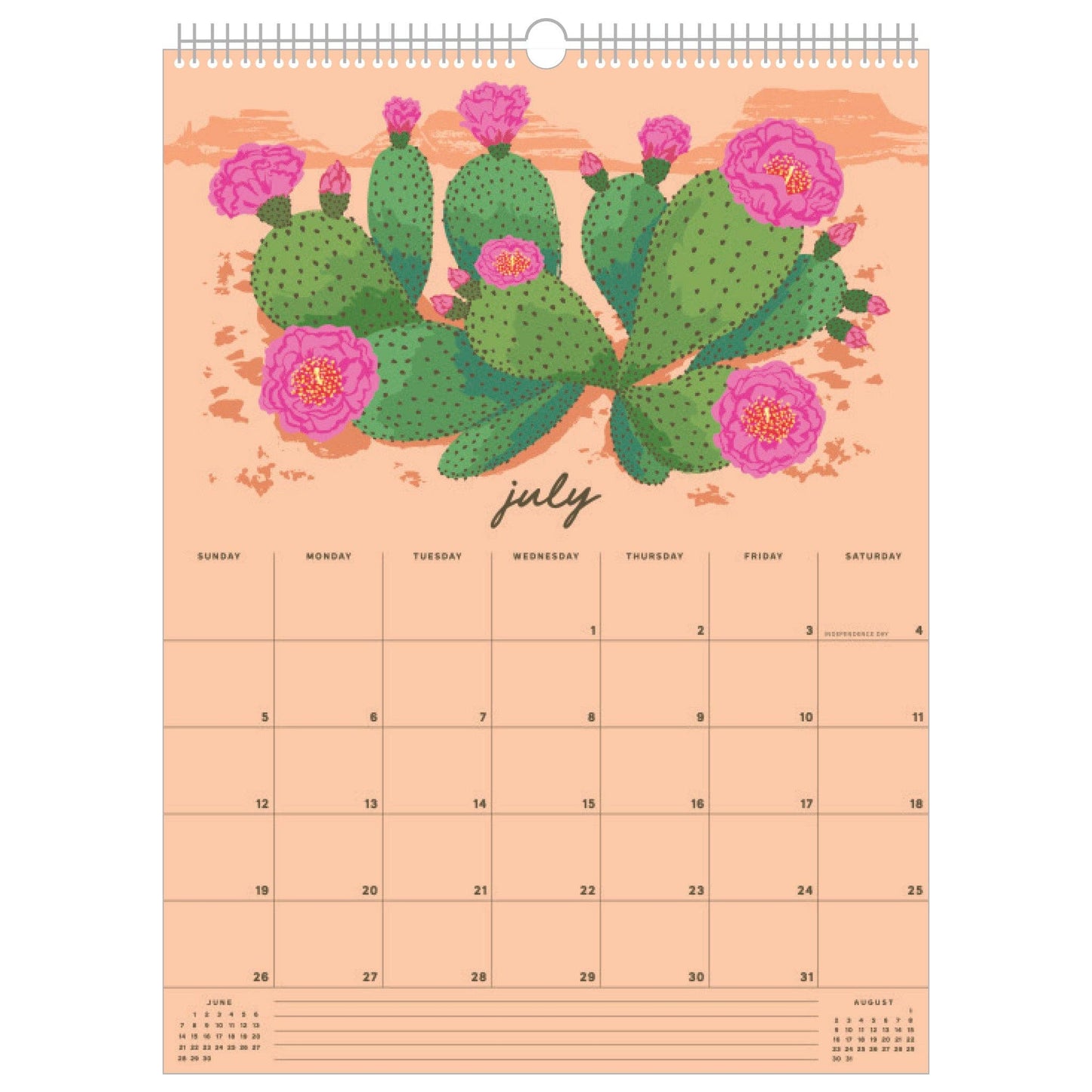 Smudge Ink - 2026 Wildflower Wall Calendar