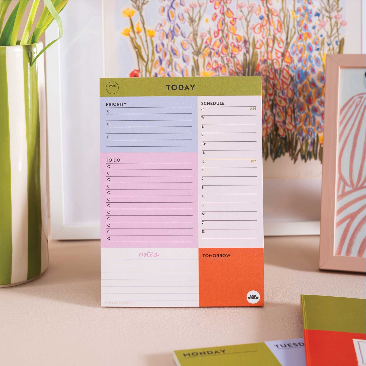 Good Tuesday (Once Upon a Tuesday) - A5 Daily Planner Pad | Block My Life