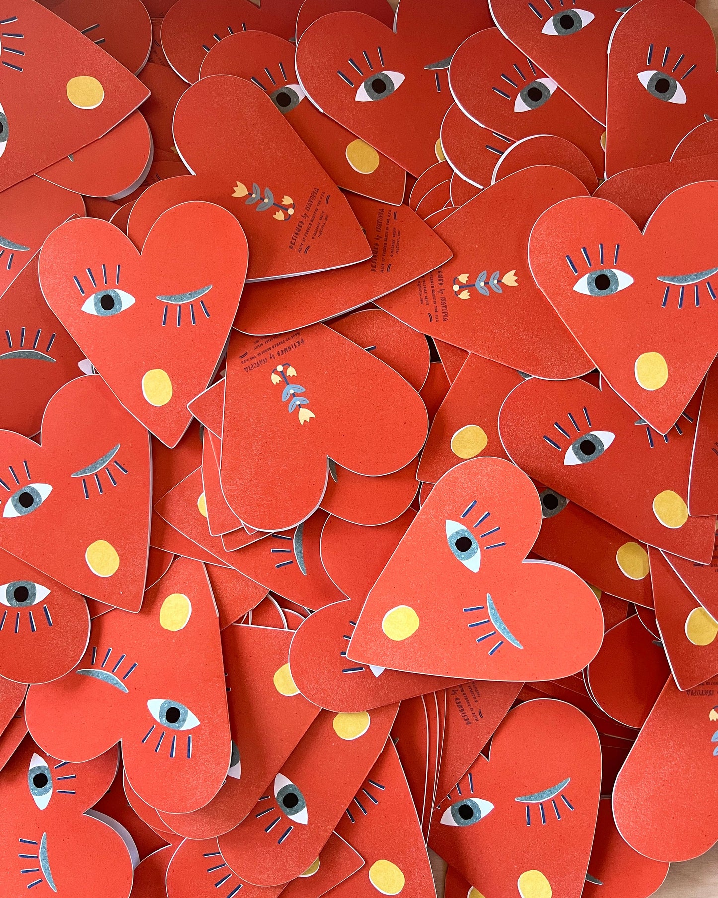 Isatopia - Heart Blink Mini Cards - box of 6