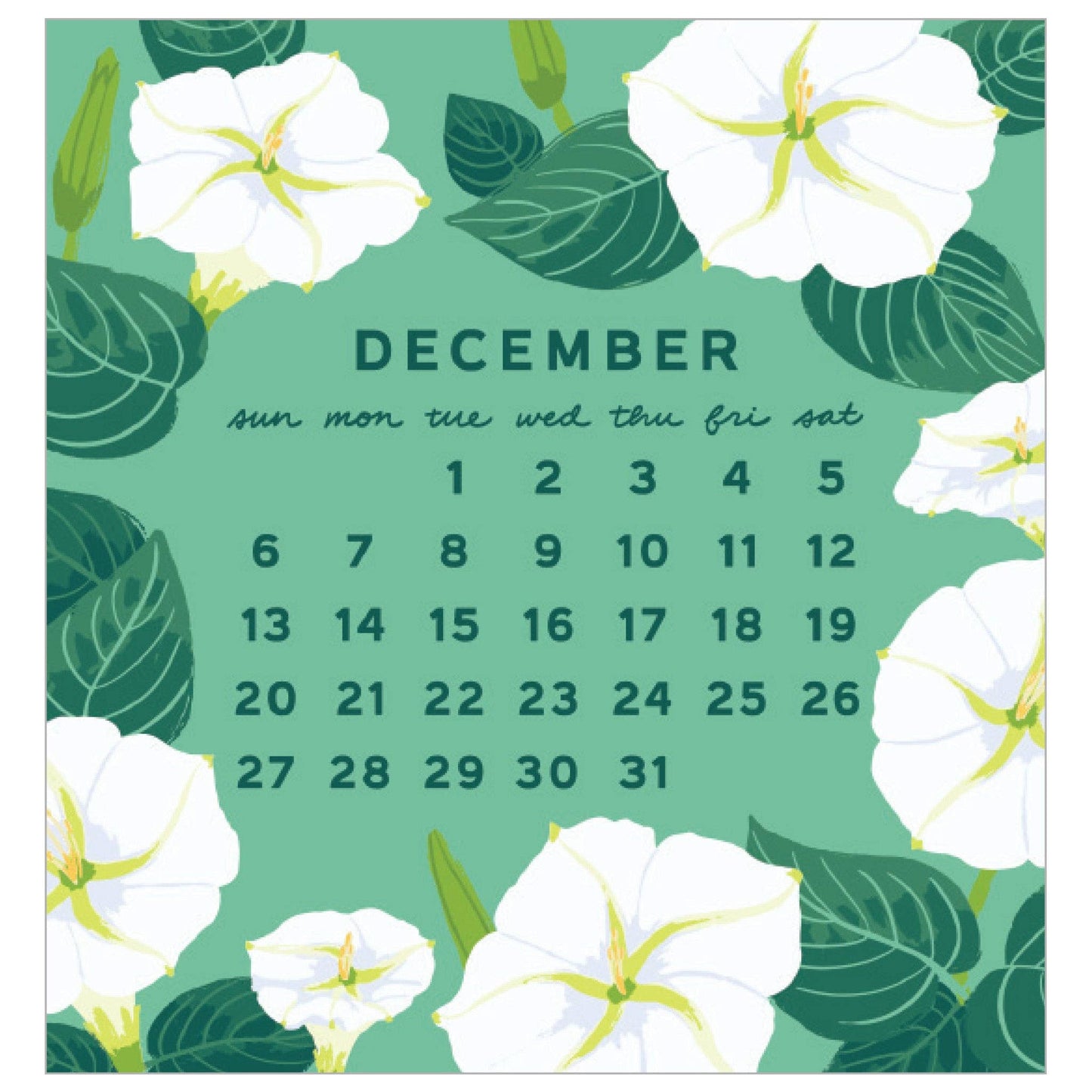Smudge Ink - 2026 Blossom Mini Calendar