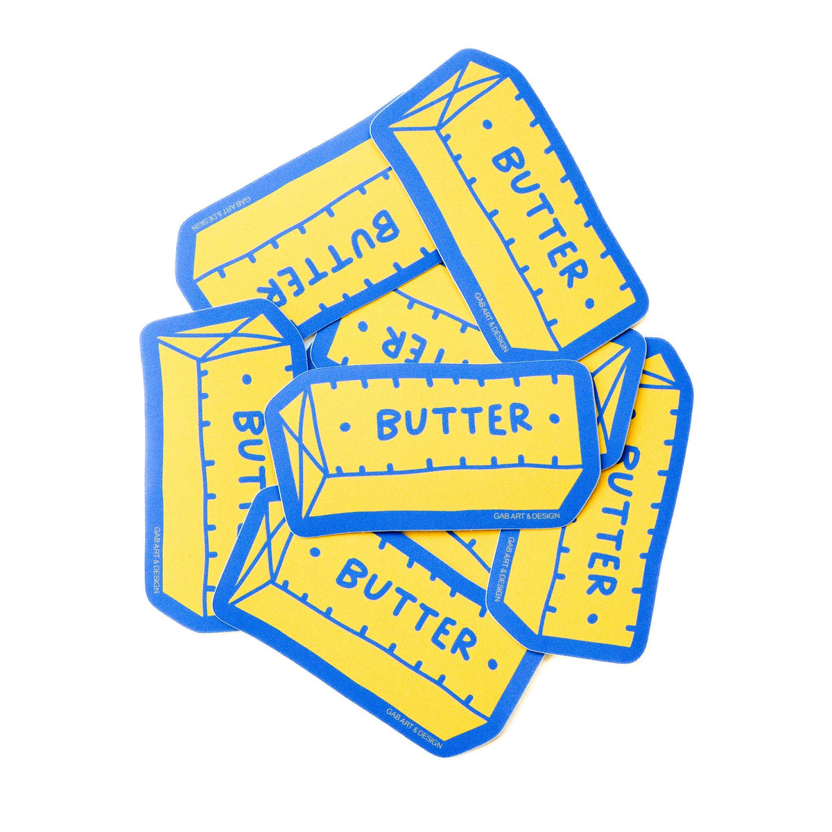 Gab Art & Design - Butter - sticker