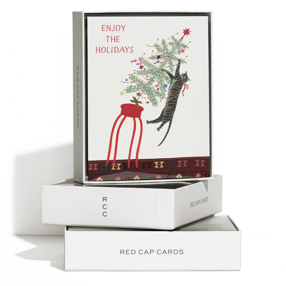 Red Cap Cards - All Is Calm greeting card: Single