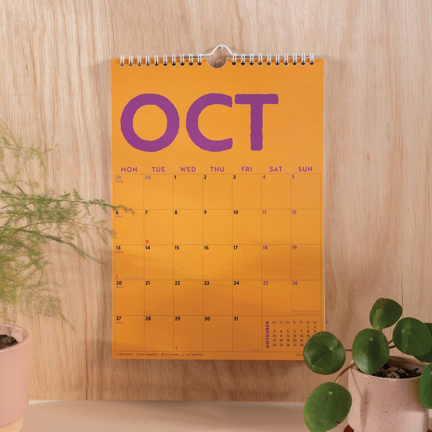 Good Tuesday (Once Upon a Tuesday) - 2026 Calendar | Colourburst | A4