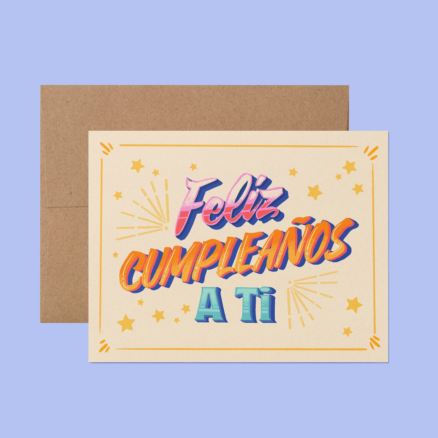 Ana Peake - Feliz Cumpleaños A Ti Rótulo Spanish Birthday