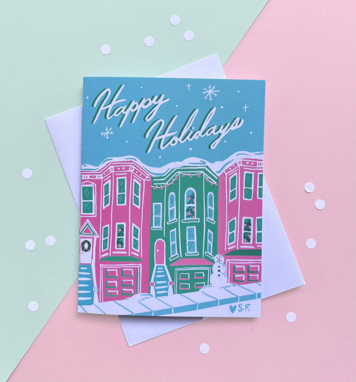 Brenna Daugherty - San Francisco Holiday Houses card