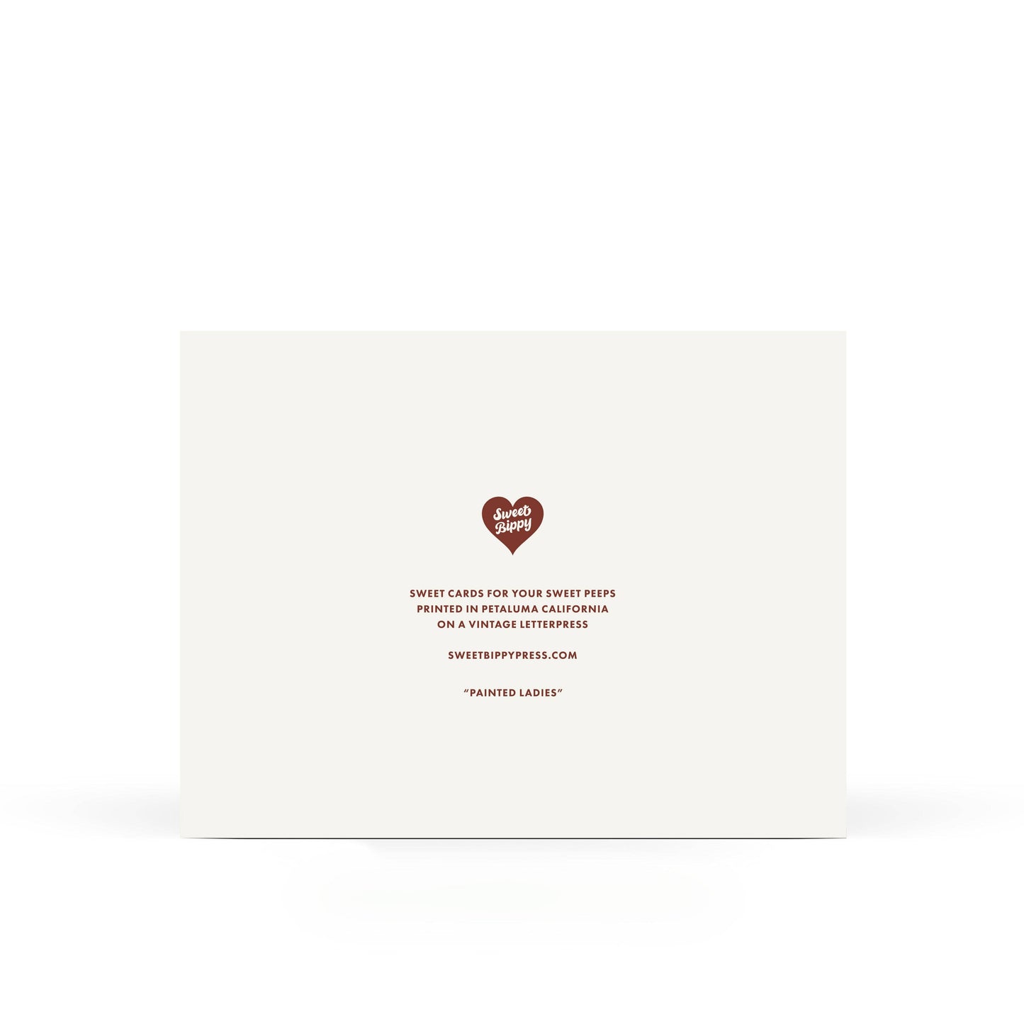 Sweet Bippy Press - Painted Ladies Greeting Card