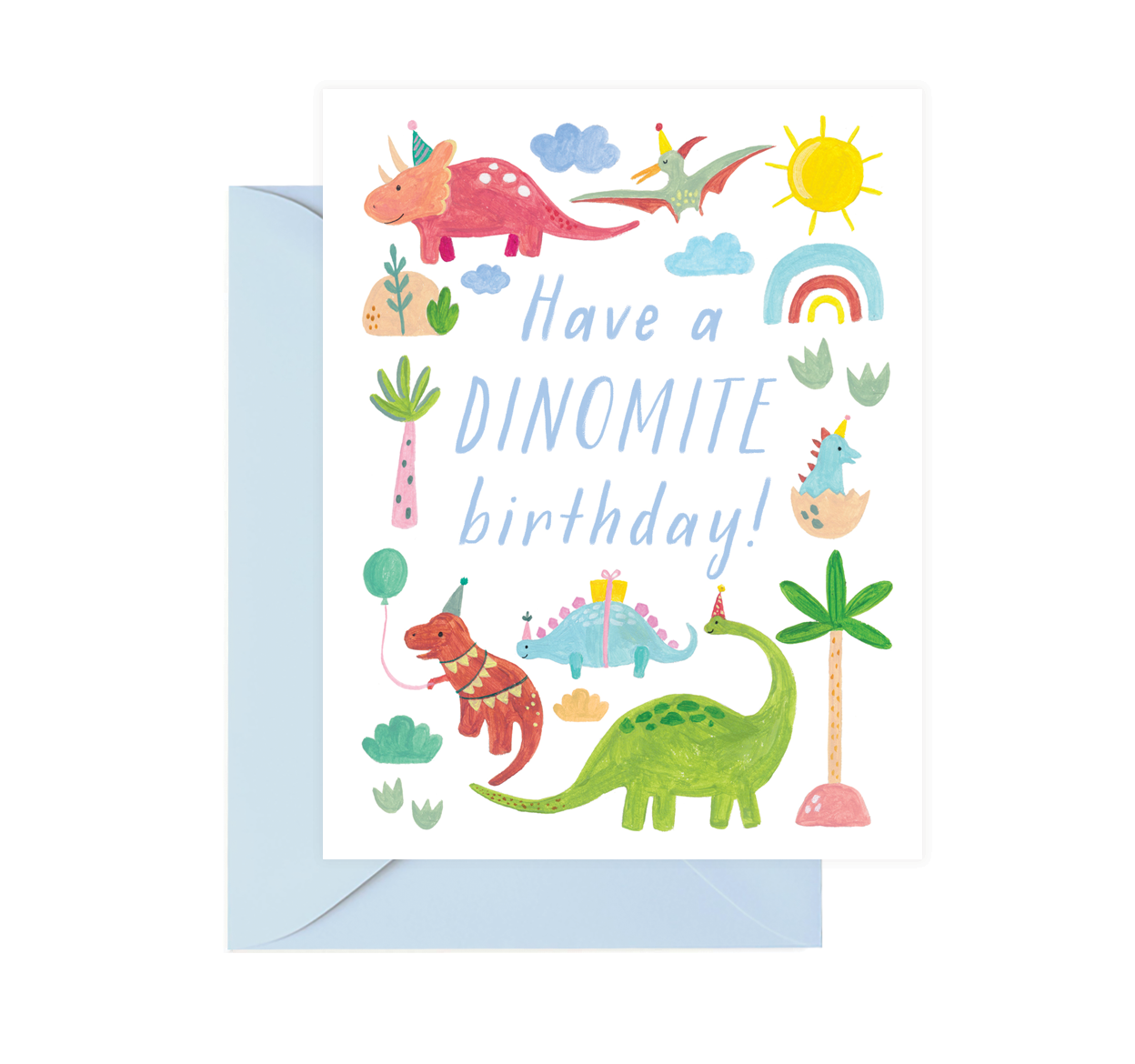 Forage Paper Co. - Dinomite Birthday: Single Card